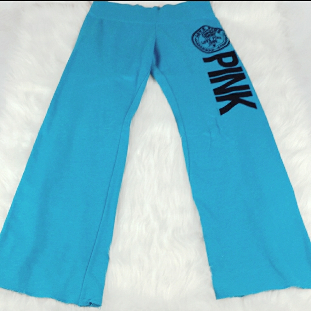 Victoria’s Secret Pink Sweatpants in Blue Size S